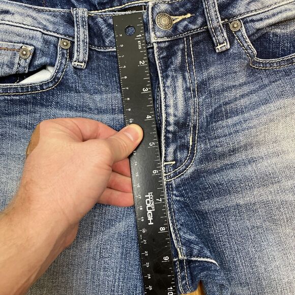 Remix by rock revival jeans women's 29x26 blue Stonewash ankle skinny - Picture 11 of 12